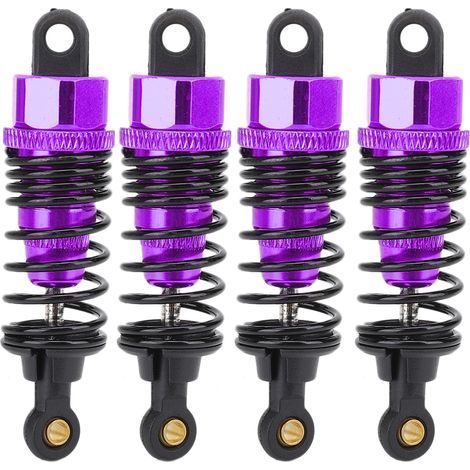 4 Amortisseurs Métalliques Dorés pour Voiture Télécommandée HSP 106004, Pièces RC Tout-Terrain (1/5)