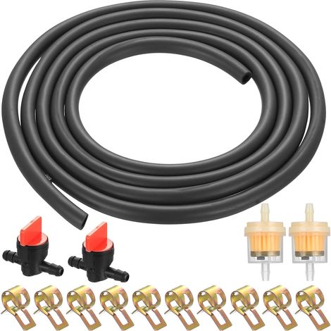 Tuyau d'essence 5 mm × 2 m, tuyau et accessoires de carburant pour moto (1/5)
