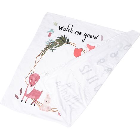 Accessoire de photographie pour bébé : fond doux, couverture d'emmaillotage pour nouveau-né, souvenir de croissance (1/5)