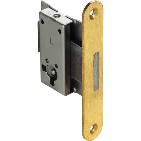 Serrure à larder ajustage s45 - Axe : 30 mm - Largeur : 53,5 mm - Sens : Gauche - SERFA