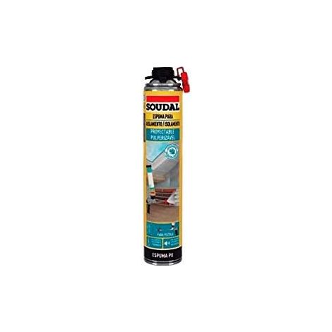 Pistola schiuma proiettabile Soudal 700 ml poliuretano monocomponente (1/2)