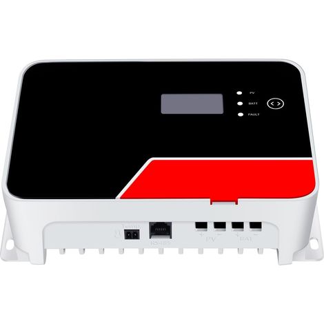 30A MPPT Contrôleur de Charge Solaire 12V/24V avec écran LCD rétro-éclairé et Bluetooth Intégré pour Batteries Scellées / Gel / Ouvertes / Lithium / Définies par l'utilisateur - MS2430N (1/5)