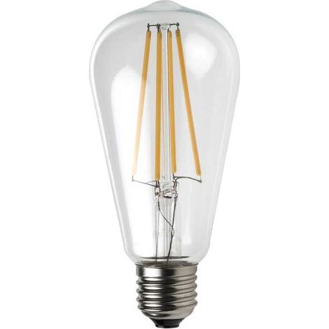 Ampoule Led Filament ST64 style Edison Teardrop 7 watt (eq.52 watt) (1/2)