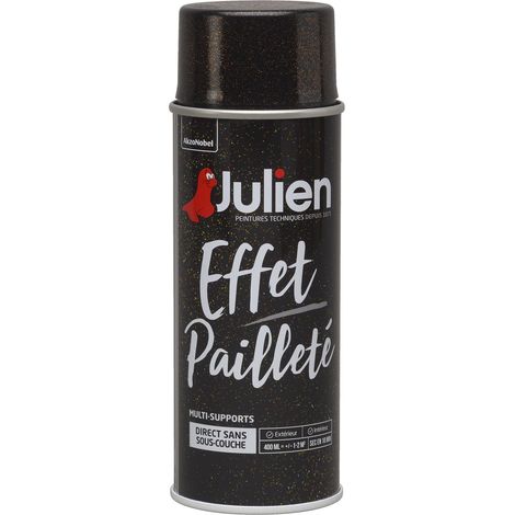 Peinture aérosol Effet Pailleté multi-supports - Cuivre - 400 ml - Julien