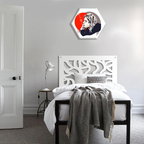 SPLASH - Pannello in PVC traforato - Parasole - Misura: 48x48 cm - Colore: bianco (1/3)