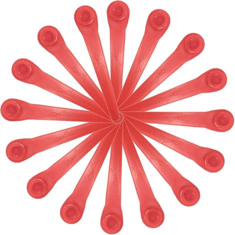lames hexagonales en plastique pour débroussailleuse H580 (1/5)