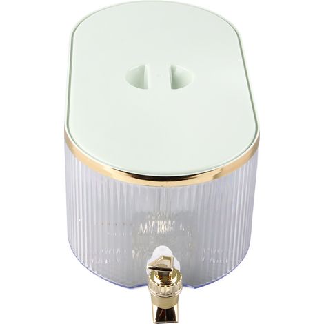 Distributeur de boissons en polypropylène (PP) avec bonne étanchéité et grande ouverture, résistant aux températures élevées, bouilloire à eau froide de 5 L, vert (1/5)