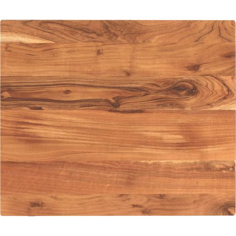Tischplatte 60x50x3,8 cm Rechteckig Massivholz Akazie (1/5)