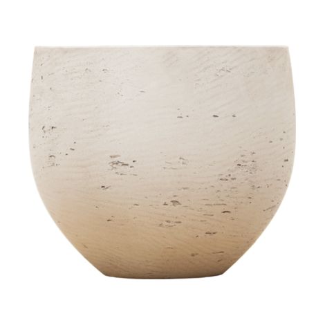 Plante d'Intérieur Jumbo Orb Forme Organique Beige Délavé XS D69 x H57 cm - PANGIVO (1/2)