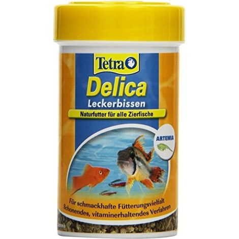 TETRA TETRADELICA NATUREL (DE NOURRITURE POUR POISSONS DÉCORATIFS, KRILL DAPHNIEN EAU PUCES BRINE SHRIMPS BLOOD WORMS MOUSTIQUES