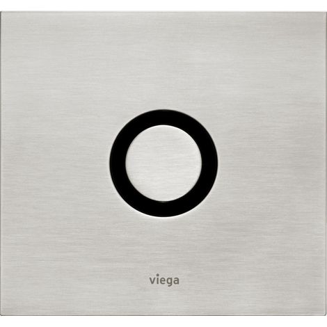 Plaque de recouvrement 8351.8 en aluminium 150x140mm couleur acier inoxydable