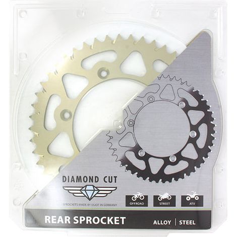 Couronne Alu TT Honda - 520 - 48 Dents - Similaire JTA210 - Made in Germany Trous Fraisés
