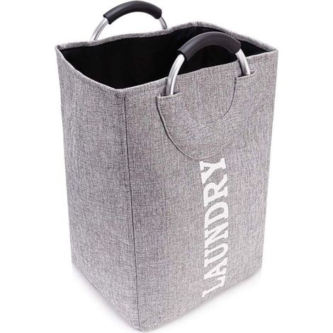 Panier à linge avec poignée, grande capacité, pliable (1/5)