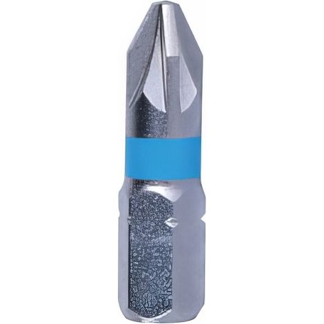 10 Embouts Bague Pozidriv longueur : 25mm - PZ2