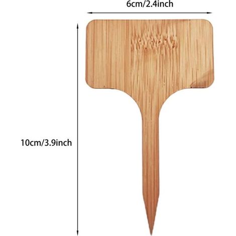 Tuteurs en bambou pour plantes de jardin, 50 pièces (1/3)