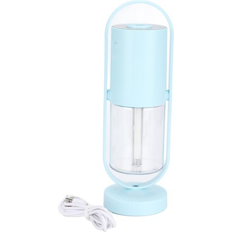 Humidificateur d'air portable silencieux avec lumière LED 7 couleurs et rotation à 360° pour chambre (1/5)