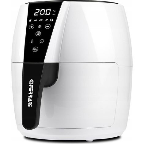 G3 Ferrari G10195 Heißluftfritteuse Weiß und Schwarz