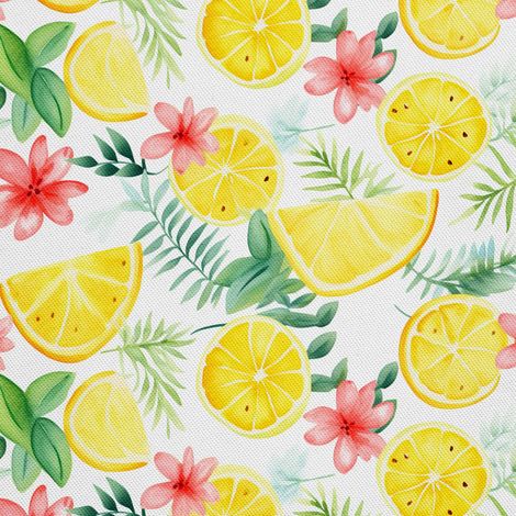 Tela decorativa para exteriores Oxford - Frutas cítricas - DX2940 (1/5)