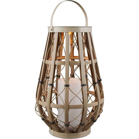 Lampe portable extérieure VINTO solaire beige IP44 RL (1/4)