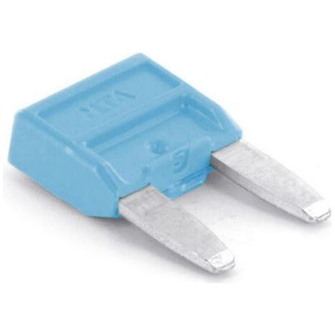 TRU COMPONENTS 8551284 Mini fusible plat pour voiture 15 A bleu clair 1 pc(s) Q246592 (1/4)
