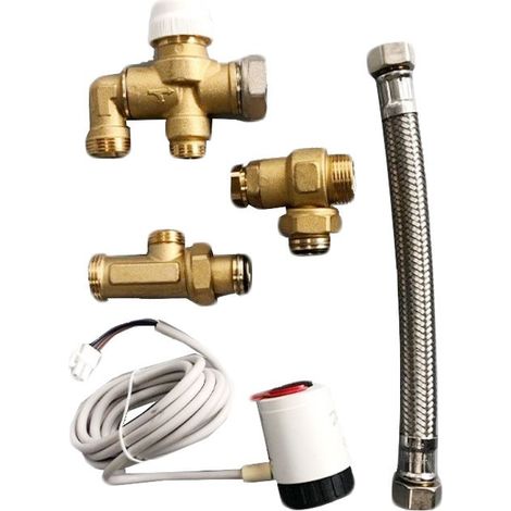 Valvola a 3 vie motorizzata con detentore per ventilconvettore SLW Innova V30688II (1/2)