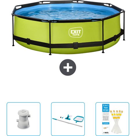 Exit Pool Rund - 300x76 cm - 4-teilig SCB94 (1/4)