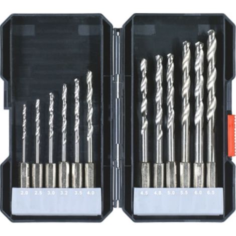 Broca metal kwb 108810 HSS 135° estuche 12 piezas (1/3)