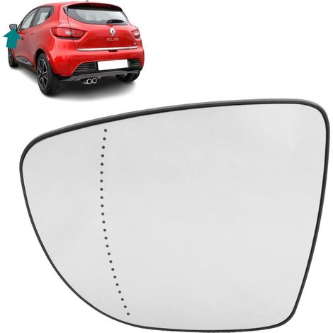 Support + Glace de Rétroviseur GAUCHE pour Captur Zoe Clio 4 et 5 (1/2)