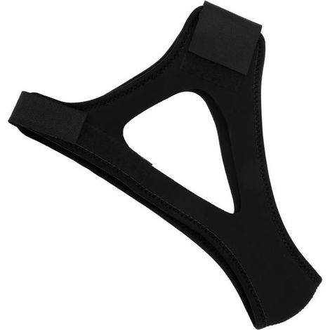 TMISHION Mentonnière anti-ronflement Anti-ronflement mentonnière réglable dispositif d\'arrêt de ronflement respirant solution (1/4)
