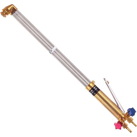 Gasbrenner zum Schneiden, Erhitzen, Entsorgen von Schrott, Acetylen, Sauerstoff, Propan, lang 75 cm