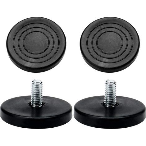Stück verstellbare Möbelfüße M8 x 17 x 50 mm, Möbelgleiter, Tischbeine, Stuhlfüße, Bodenschoner für Wohn- und Büromöbel (1/5)