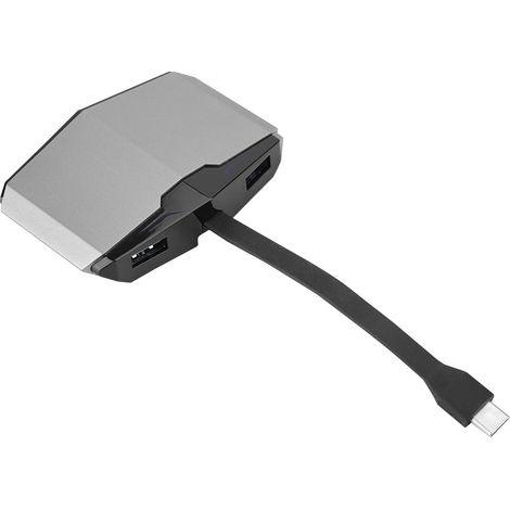 Adaptateur USB-C Gigabit Ethernet + VGA pour Mobile et Tablette (1/5)