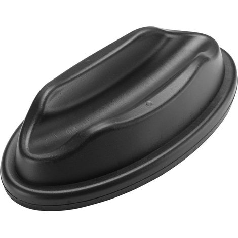Support de roue avant, bloc de rehausseur, accessoires pour home trainer, support de roue avant pour vélos, noir, 23 x 12 x 6 cm (1/4)