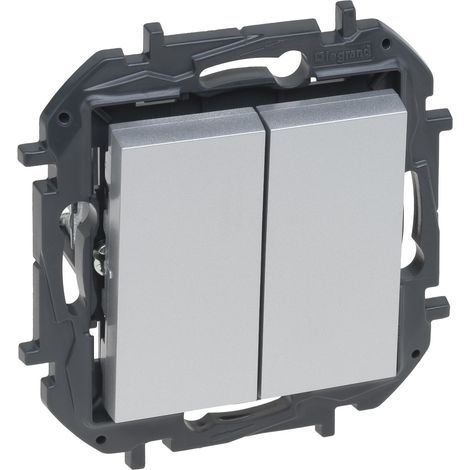 Interruptor Legrand 863305B doble 10 AX 250 V AC