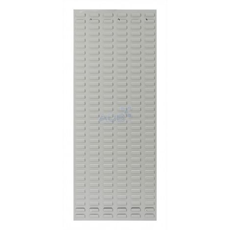ADB Schlitzplatte, senkrecht, L456xB1177mm, RAL 7035 (1/4)