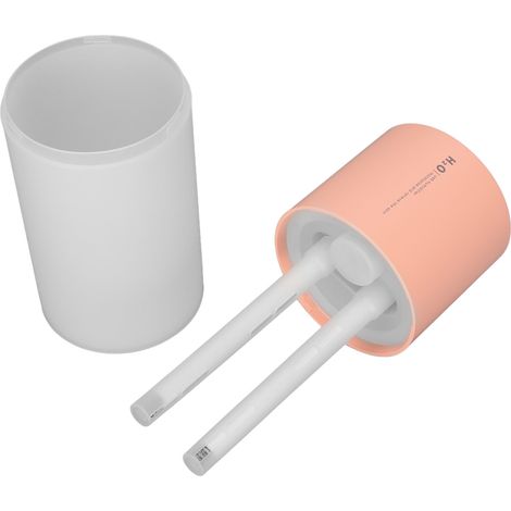 Humidificateur USB Portable 2 en 1 avec Brumisateur Double et Fonction Veilleuse pour Maison Bureau Voiture (1/5)