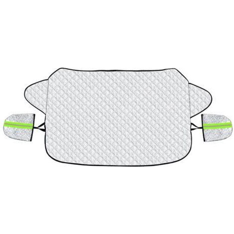 - Couverture Pare Brise Voiture Protection Pare Brise Hiver Protege Pare Brise Magnétique Universelle Couverture Repliable pour Bache Voiture Anti Givre Neige UV Poussière Pluie (147x100cm)-Chrom (1/5)