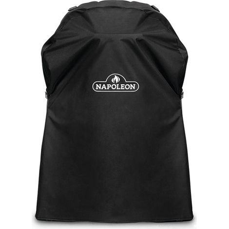 Napoleon Copertura Premium per Barbecue TravelQ PRO285 su Supporto (PRO285-STAND), Nero, Resistente all'Acqua, Protezione UV, Prese d'Aria
