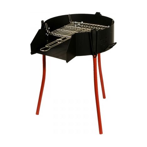 Barbacoa rustica GARCIMA 60 + parrilla doble 40050 (1/5)