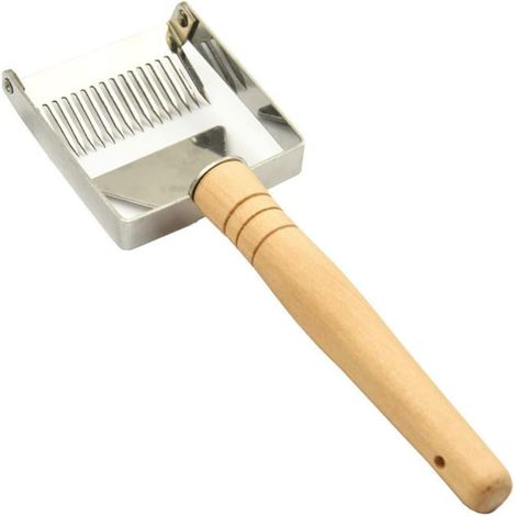 Couteau d'apiculture en bois coupe-pelle clairsemée outils d'apiculture (1/5)