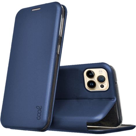 Funda COOL Flip Cover para iPhone 14 Pro Max Elegance Marino