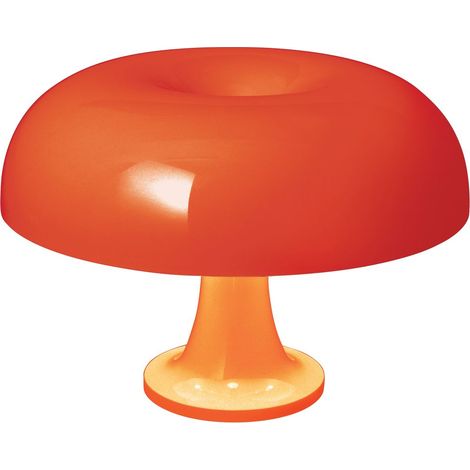 Artemide Nessino Tischlampe Orange Italienisches Design