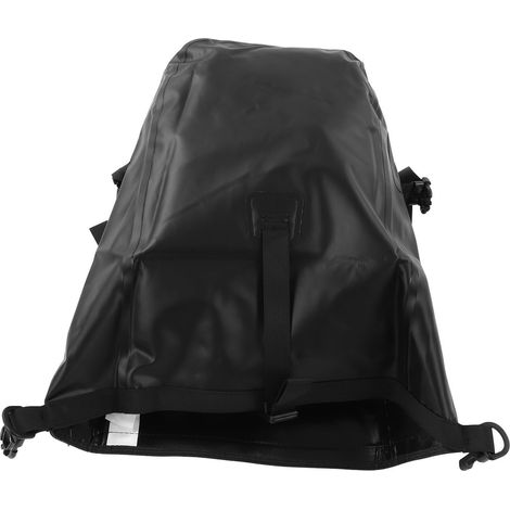 Sacoche de selle étanche noire pour sports de plein air, porte-bagages arrière de vélo, 25 L (1/5)