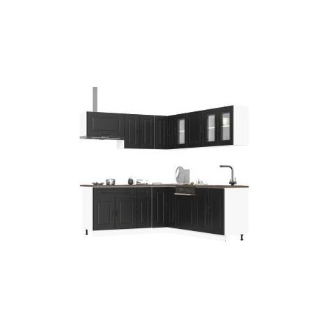 Ensemble d'armoires de cuisine 11 pcs Kalmar bois d'ingénierie (1/5)