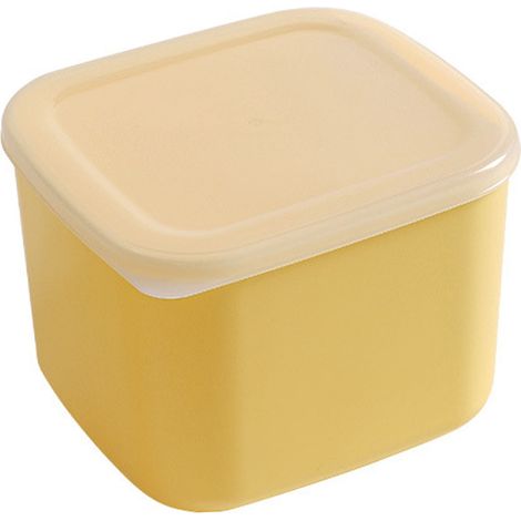 Boîte de conservation pour fromage tranché, en plastique transparent, hermétique, avec couvercle, taille L (1/5)