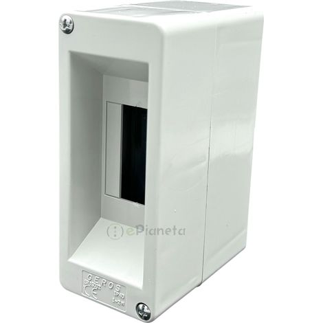 Quadro elettrico centralino senza sportello 1 - 2 moduli din da parete per interruttori (1/4)