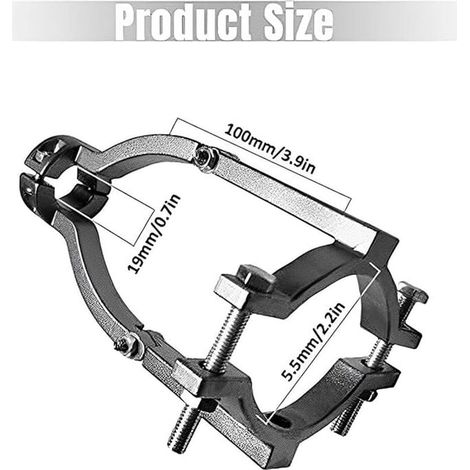 Accessoire à mortaiser pour perceuse à colonne, Adaptateur de foret carré en cuivre pur, Accessoire de perçage robuste, Outil multifonction pour mortaisage sur métal, Pièces détachées pour établi de m (1/4)