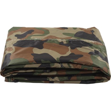 Pare-soleil de voiture camouflage Oxford toile universelle couverture anti-vent automatique toit tente véhicule (1/5)