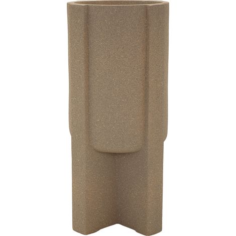 Vase Fato, Geometrisches Design, Beige (1/5)