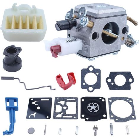 Kit de bobine d'allumage et bougie, pour tronçonneuse Husqvarna 340 345 350 346Xp (avec 1 durite d'essence), 503283208, 537024002, 503866301, 503889201, 503998601, 503869502 (1/5)